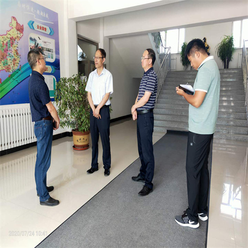 2020.7.24赤峰市紅山區(qū)統(tǒng)戰(zhàn)部領導來企業(yè)調(diào)研2